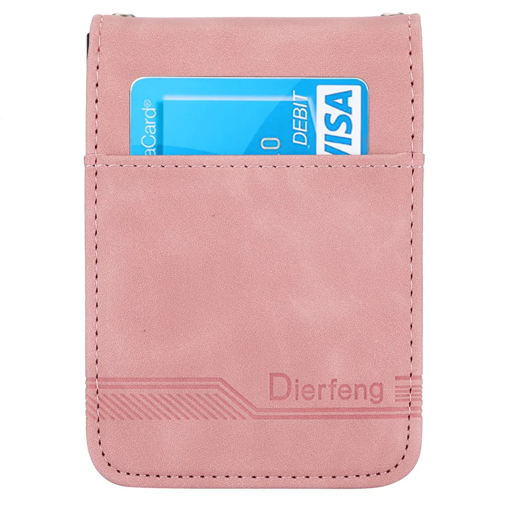 DIERFENG DF-03 For Samsung Galaxy Z Flip7 FE 5G / Z Flip6 5G Card Slot Case Lines Imprinted Phone Cover - Pink - Image 4