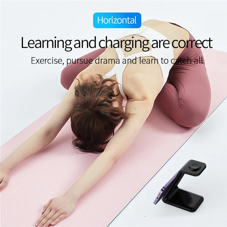 E8 3-in-1 15W Wireless Charger Phone Watch Earphone Desktop Charging Stand - White - Image 6