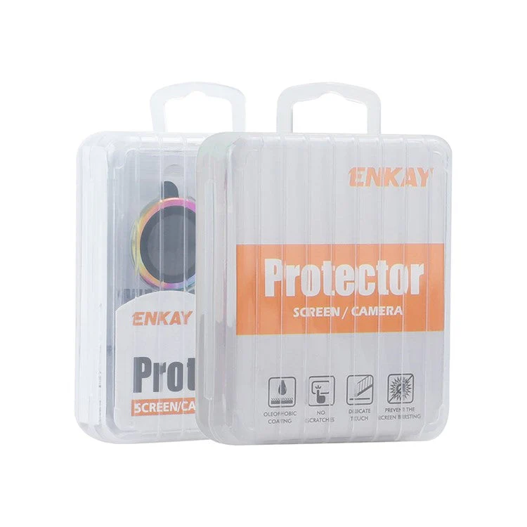 ENKAY HAT PRINCE 1Set For iPhone 16 / 16 Plus Camera Lens Film Glitter Metal Ring Lens Protector - Blackish Green - Image 4