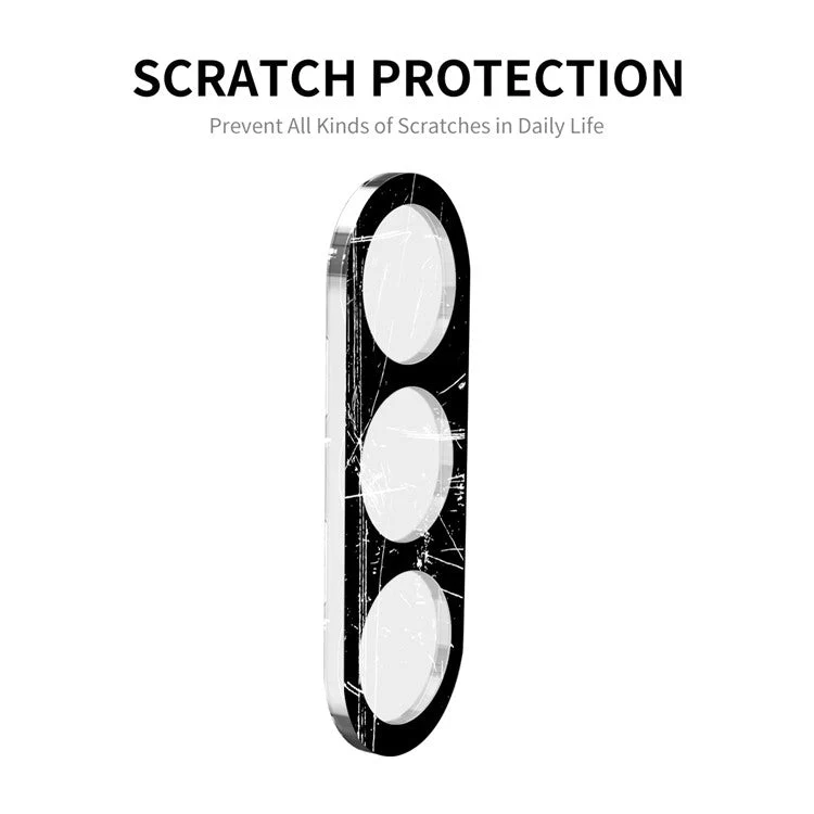 ENKAY HAT PRINCE 2Pcs For Samsung Galaxy M35 5G Camera Lens Film Integrated Tempered Glass Lens Protector - Black - Image 4