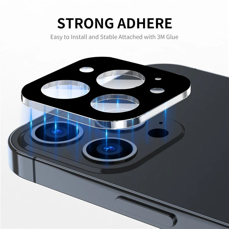ENKAY HAT PRINCE For iPhone 16 Pro / 16 Pro Max Camera Lens Protector Silk Printing Clear Tempered Glass Film - Image 3