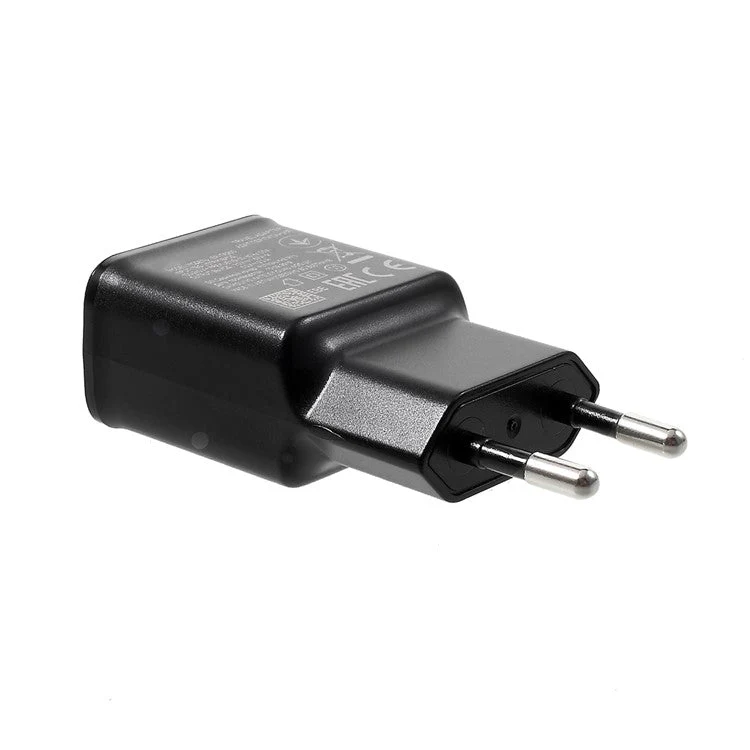 EP-TA200 Adaptive Fast Charging Travel Adapter Charger for Samsung Galaxy S10 / S10 Plus (Non-OEM, Material Assembly) - EU Plug / Black - Image 2
