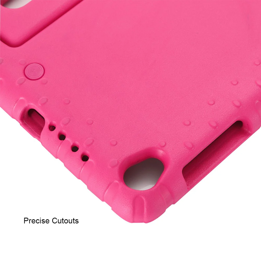 EVA Foam Shockproof Tablet Case with Handle Kickstand for Lenovo Tab M8 TB-8705F/Tab M8 (3rd Gen) - Rose - Image 6