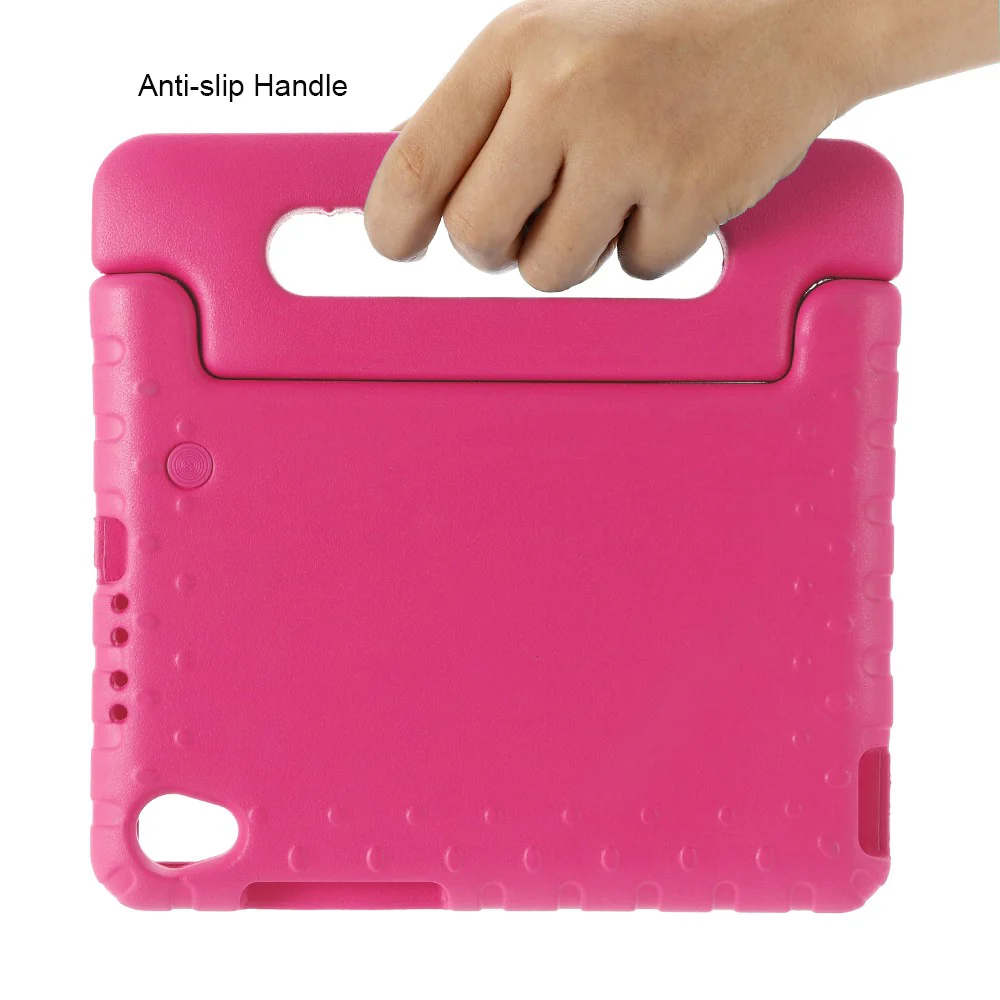 EVA Foam Shockproof Tablet Case with Handle Kickstand for Lenovo Tab M8 TB-8705F/Tab M8 (3rd Gen) - Rose - Image 8