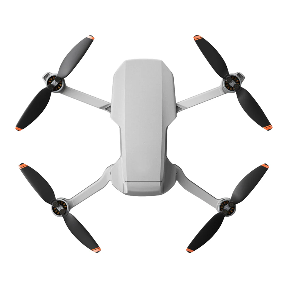 EWB8196_1 EWB8203_1 EWB8204_1 Quick Release Blade Propellers Replacement for DJI Mavic Mini 2 - Orange Edge - Image 3
