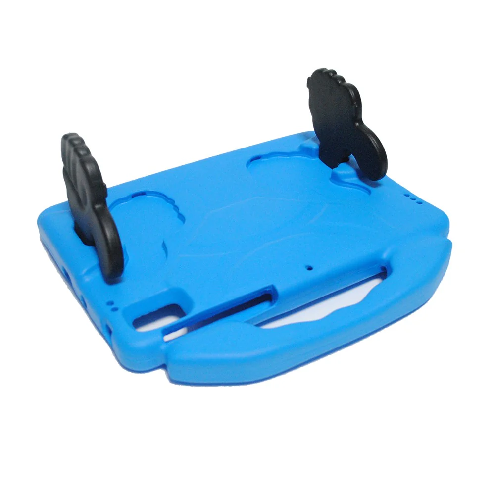 Foldable Thumb Shockproof EVA Full-Body Tablet Kickstand Cover with Portable Hand Holder for Lenovo Tab M10 FHD Plus X606F - Blue - Image 3