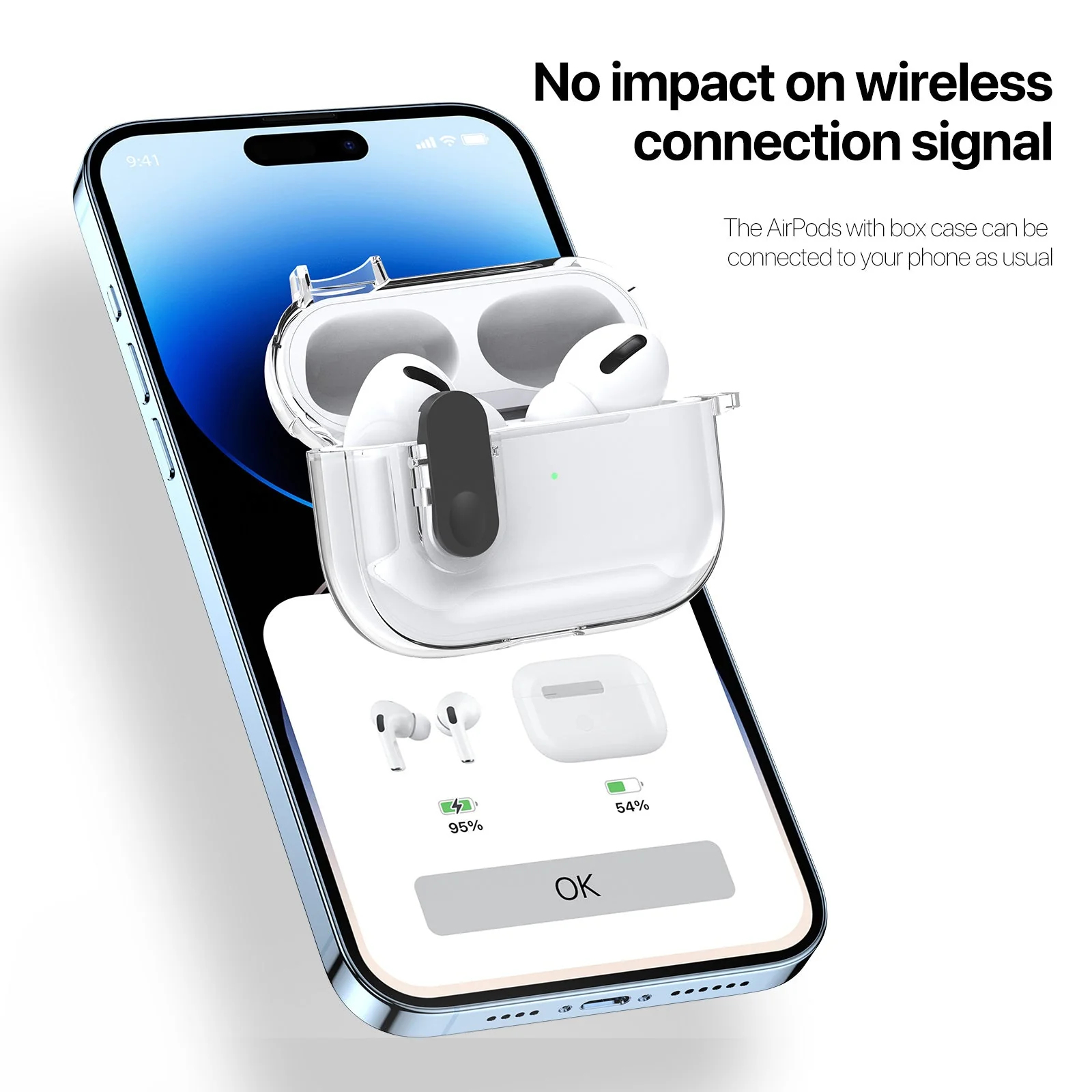 For AirPods 4 Earphone Case DUX DUCIS PECL Series PC+TPU Bluetooth Earphone Cover with Hook - Grey - Image 6