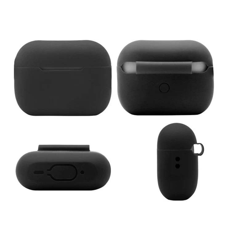 For AirPods Pro 2 Bluetooth Earphone Flexible Silicone Protective Case Anti-drop Anti-scratch Cover - Wine Red - Image 6