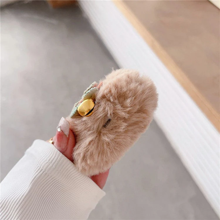 For AirPods Pro 2 Cartoon Owl Soft Plush Bluetooth Earphone Case Anti-drop Cover with Buckle - Image 5