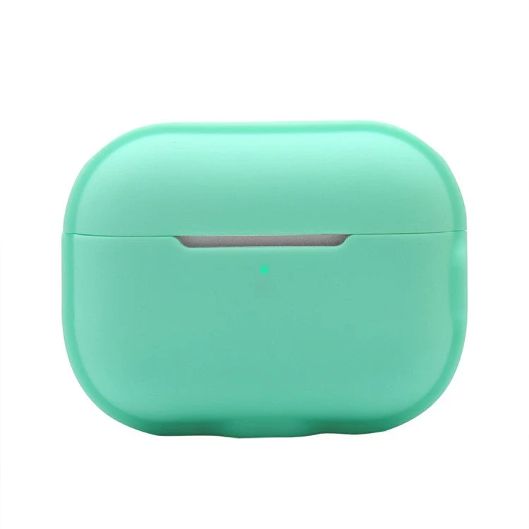 For AirPods Pro 2 Charging Case Cover Anti-Fall Silicone Case Bluetooth Headset Protector - Mint Green
