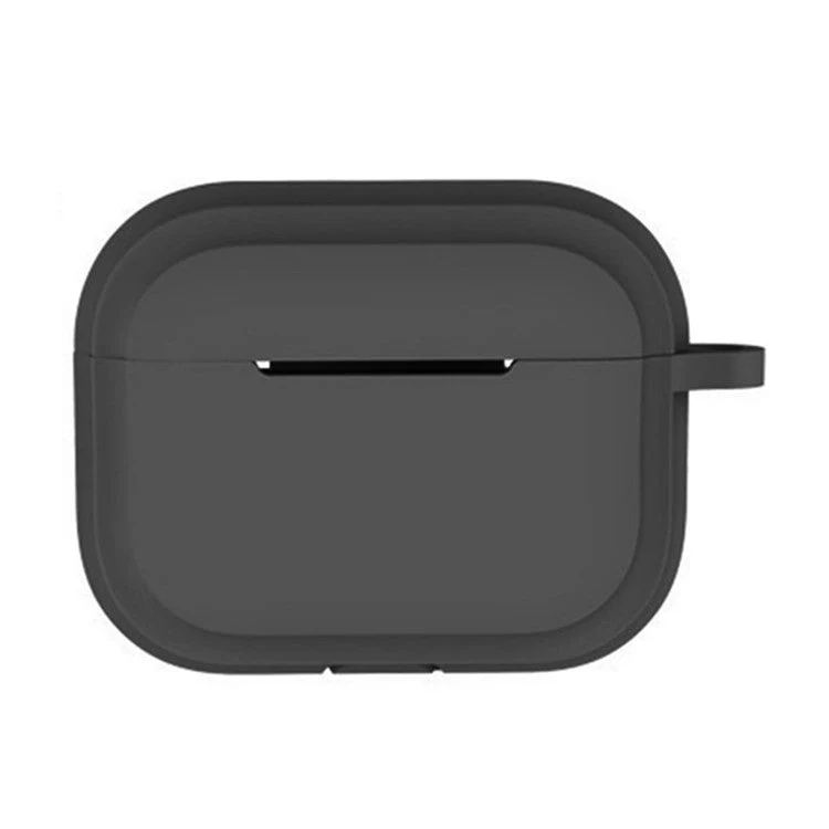 For AirPods Pro 2 Earphone Case Shock Resistant Soft Silicone Cover with Anti-Lost Carabiner - Mint Green - Image 2