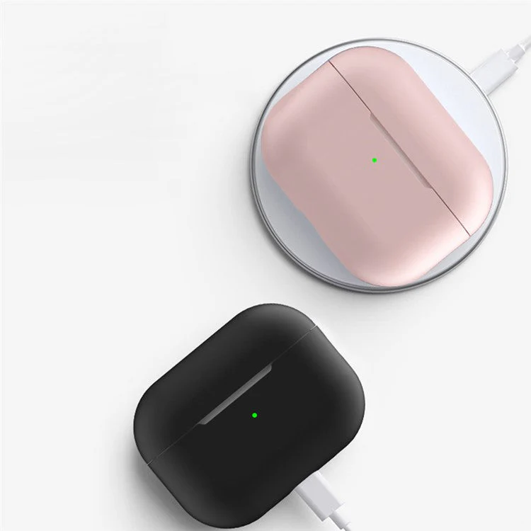 For AirPods Pro 2 Earphones Case Full Protective Silicone Shockproof Cover with Strap / Ear-Tip - Transparent White - Image 4
