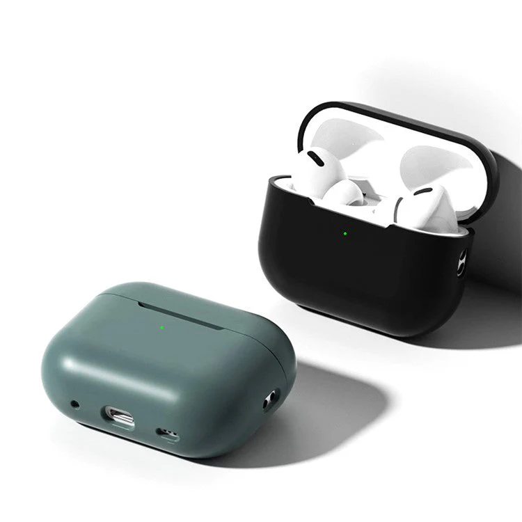 For AirPods Pro 2 Earphones Case Full Protective Silicone Shockproof Cover with Strap / Ear-Tip - Transparent White - Image 5