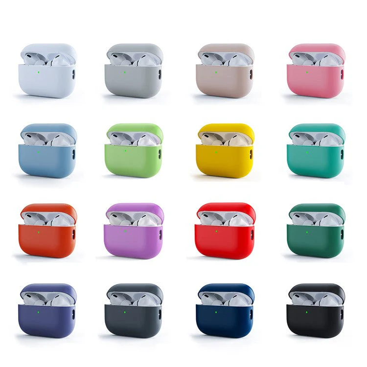 For AirPods Pro (Gen 2) (USB-C) / AirPods Pro 2 Earphone Case Separating Case Design Shockproof Soft Silicone Cover - Pink - Image 2