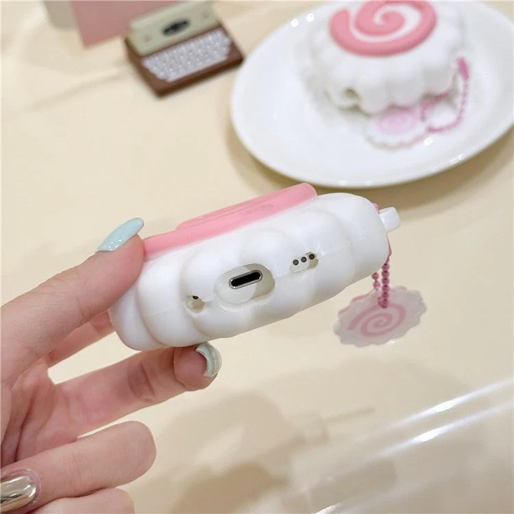 For AirPods Pro / Pro 2 Cute Narutomaki Bluetooth Earphone Protective Cover Dust-proof Case - Image 5
