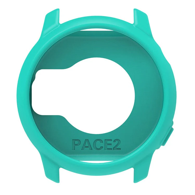 For Coros Pace 2 Watch Case Cover Shockproof Soft Silicone Protective Cover - Mint Green - Image 4