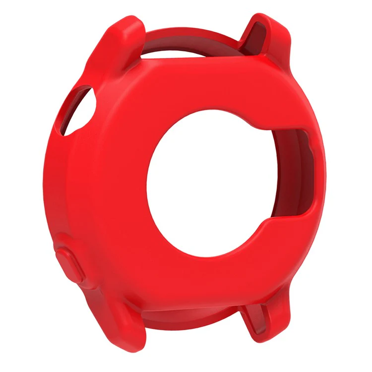 For Coros Pace 2 Watch Case Cover Shockproof Soft Silicone Protective Cover - Red - Image 3