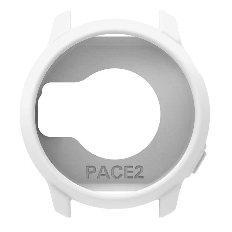 For Coros Pace 2 Watch Case Cover Shockproof Soft Silicone Protective Cover - White - Image 4
