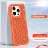 For iPhone 13 Pro Case PC+TPU Heat Dissipation Hollow Cover Phone Accessories Distributors - Black - Image 10