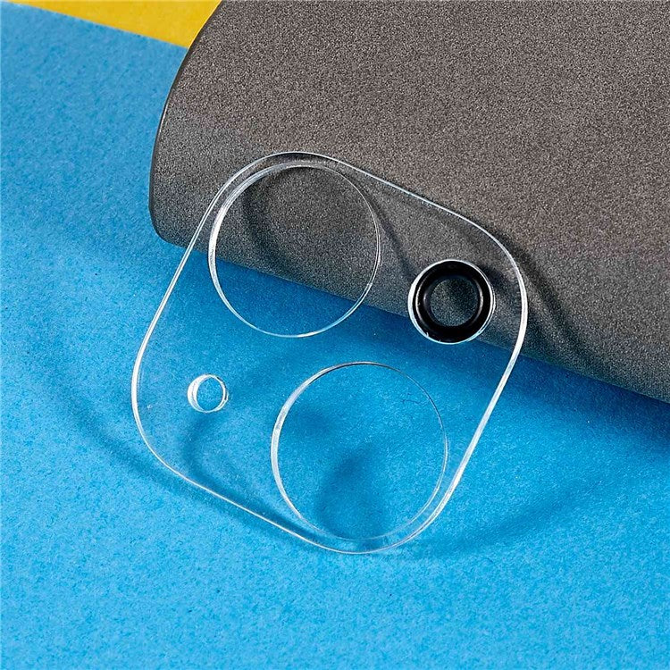 For iPhone 14 Plus 6.7 inch Full Coverage Camera Lens Protector Tempered Glass Ultra Thin Camera Lens Cover - Transparent - Image 3