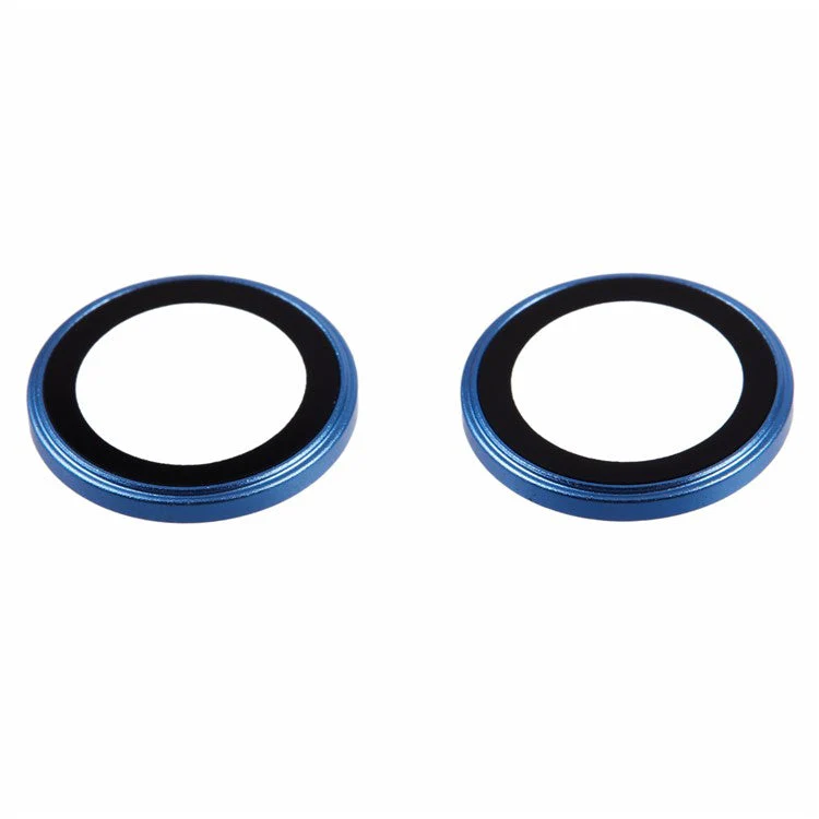 For iPhone 16 / 16 Plus Camera Lens Film Electroplating AF+AR Tempered Glass Lens Protector - Blue - Image 3