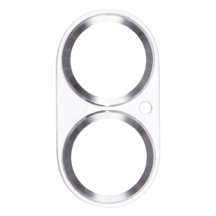 For iPhone 16 / 16 Plus Camera Lens Protector CD Veins Integrated Tempered Glass Lens Film - Silver - Image 2