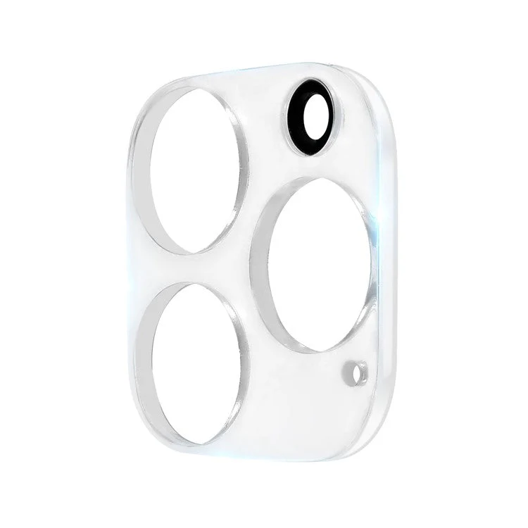 For iPhone 16 Pro / 16 Pro Max Camera Lens Protector Tempered Glass Lens Film 3D Arc Edge - Image 3
