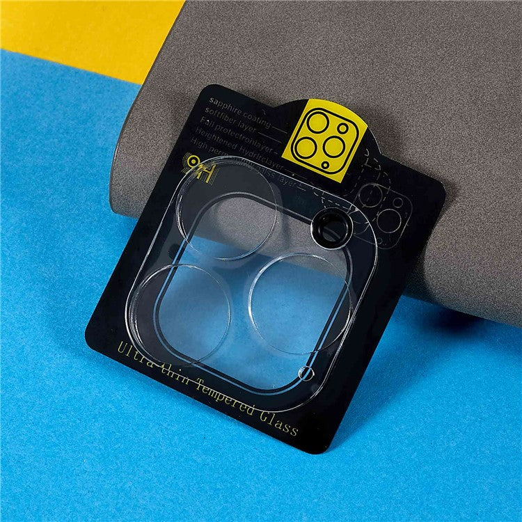 For iPhone 16 Pro / 16 Pro Max Camera Lens Protector Tempered Glass Lens Film 3D Arc Edge - Image 4