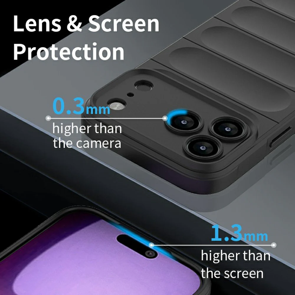 For iPhone 17 Pro Max Case Anti-Drop Soft TPU Rugged Phone Back Cover - Wine Red - Image 6