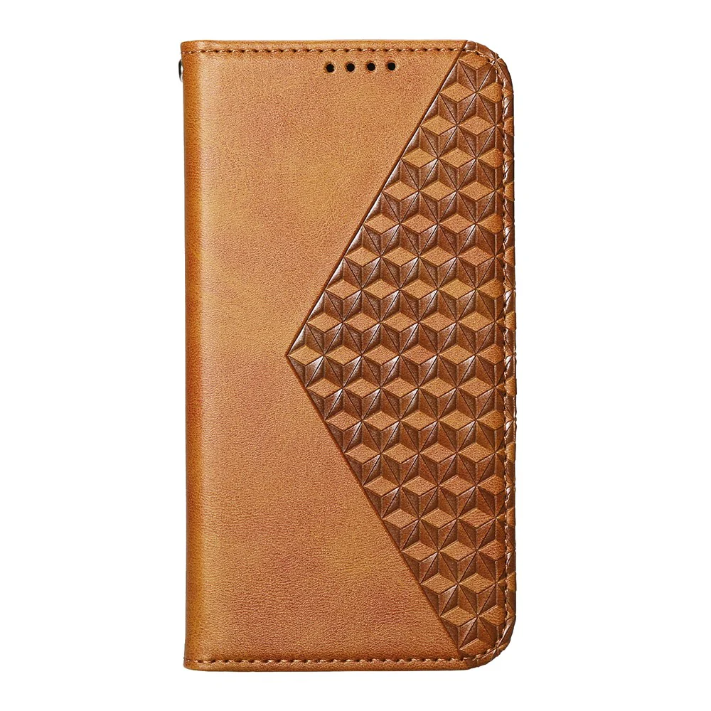 For iPhone 17 Pro Max Case Calf Texture PU Leather Wallet Phone Cover with Wrist Strap - Yellow - Image 7
