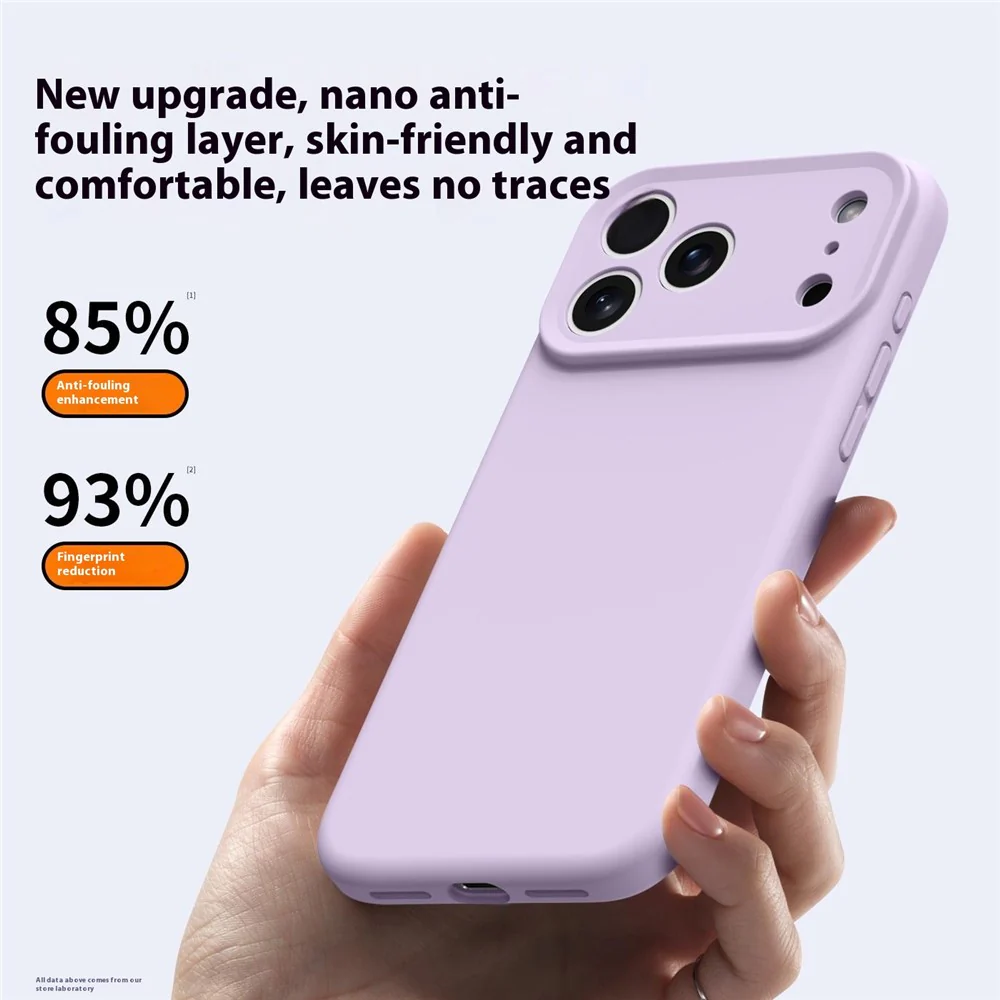 For iPhone 17 Pro Max Case Compatible with MagSafe Precise Cutouts Liquid Silicone Protective Back Cover - Light Green - Image 2