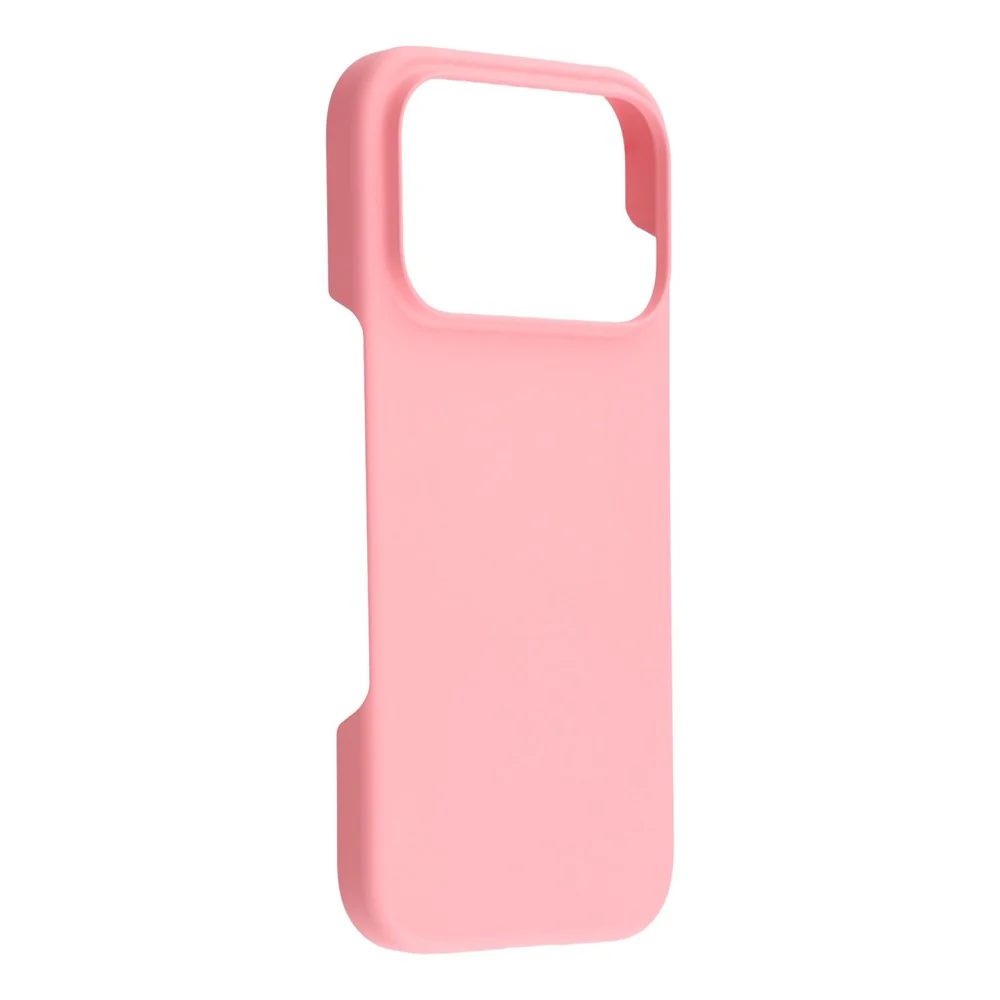 For iPhone 17 Pro Max Case Hard PC Drop Proof Frosted Minimalist Phone Cover - Pink - Image 2