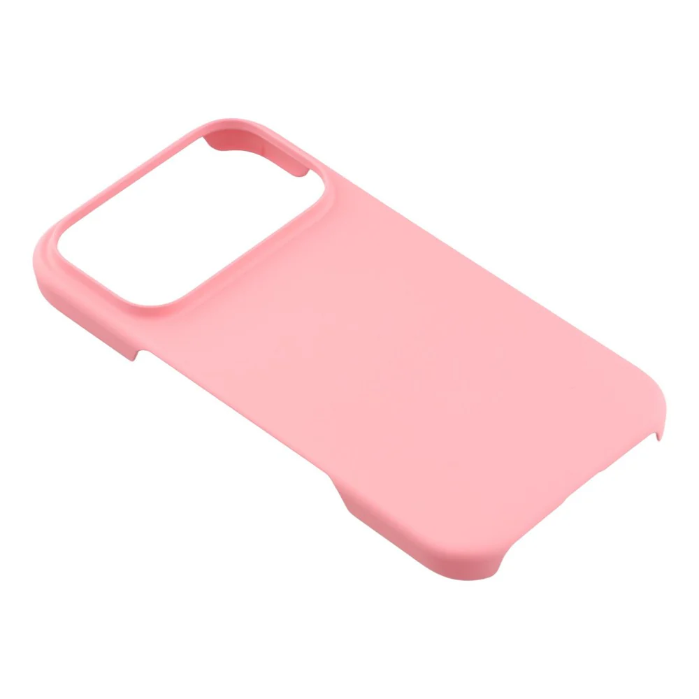 For iPhone 17 Pro Max Case Hard PC Drop Proof Frosted Minimalist Phone Cover - Pink - Image 3