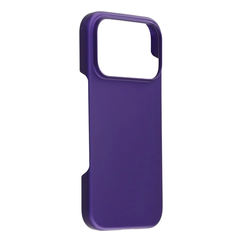 For iPhone 17 Pro Max Case Hard PC Drop Proof Frosted Minimalist Phone Cover - Purple - Image 2