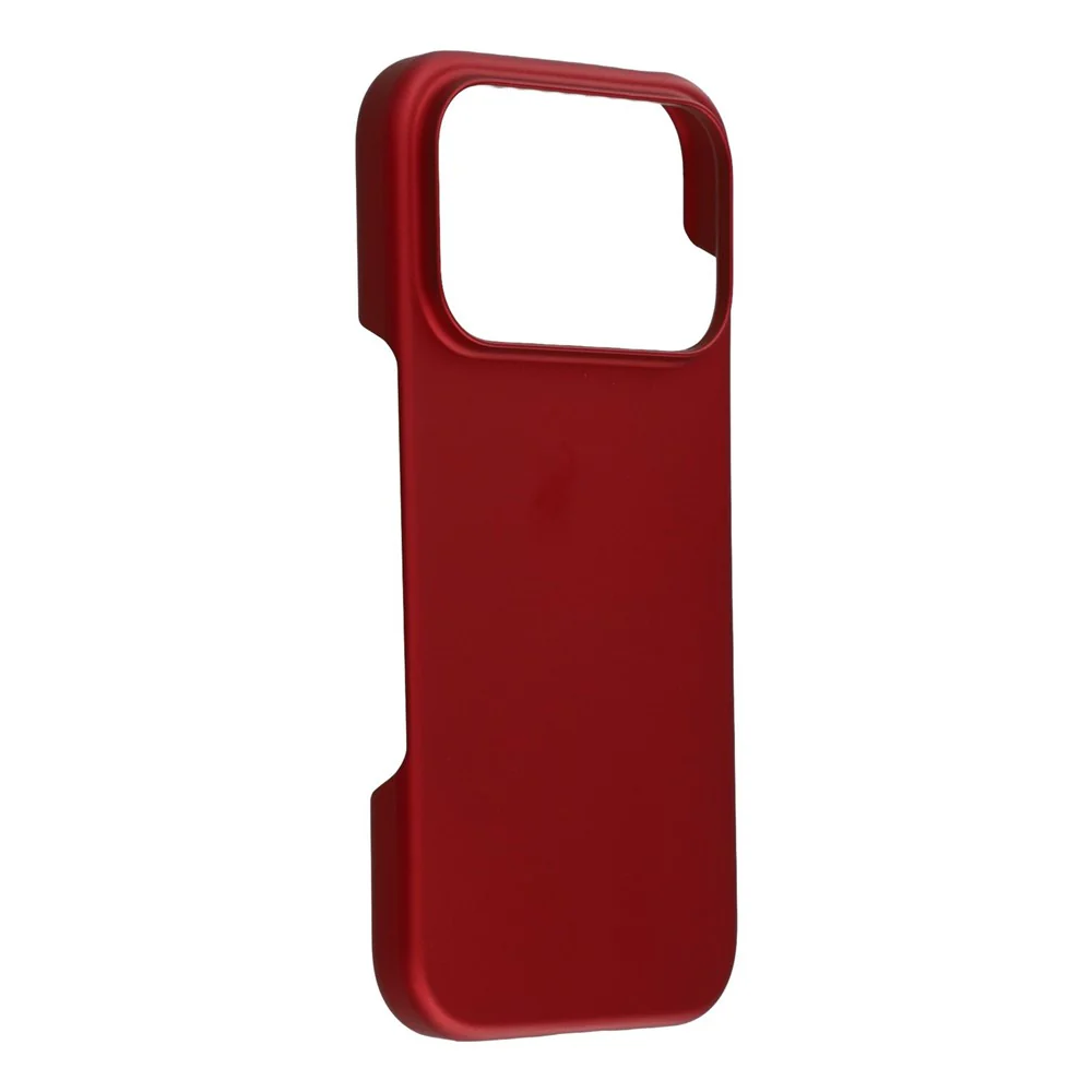 For iPhone 17 Pro Max Case Hard PC Drop Proof Frosted Minimalist Phone Cover - Red - Image 2