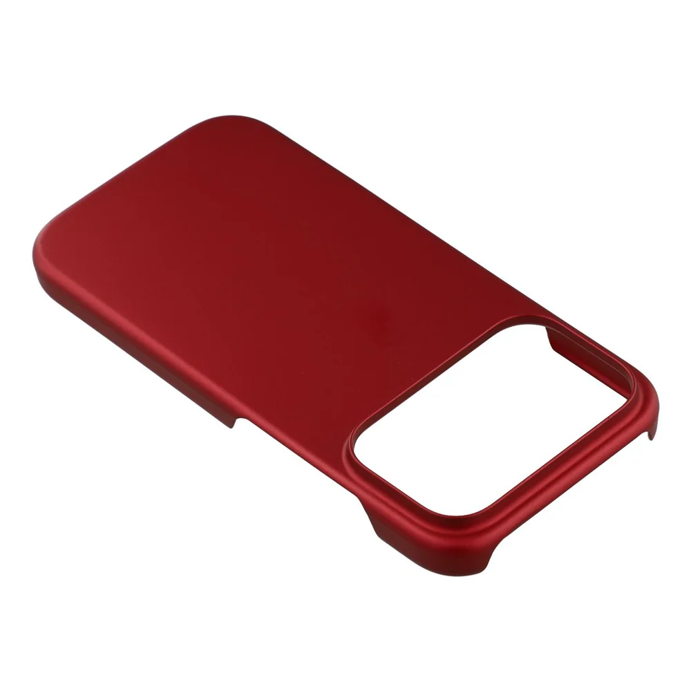 For iPhone 17 Pro Max Case Hard PC Drop Proof Frosted Minimalist Phone Cover - Red - Image 4