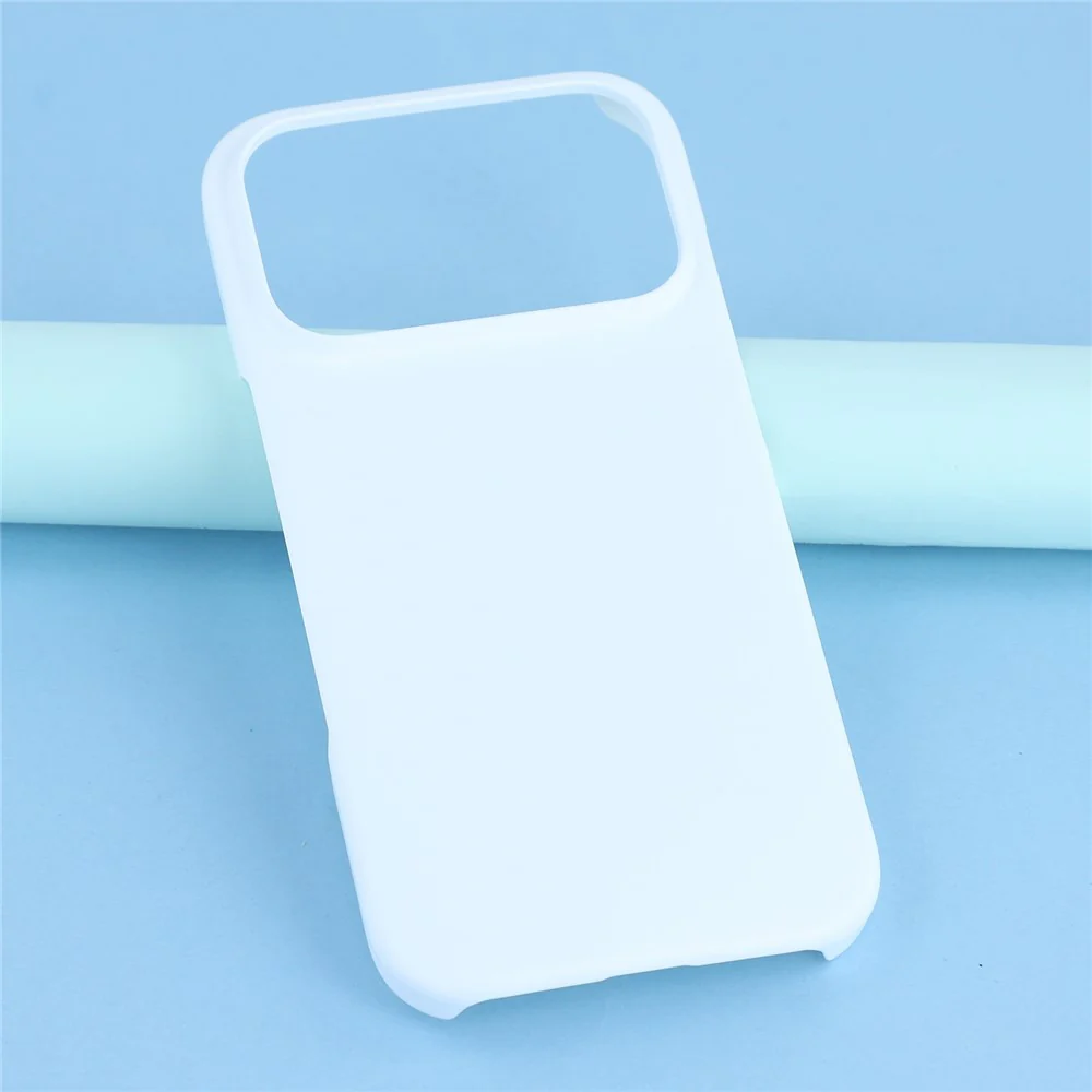 For iPhone 17 Pro Max Case Hard PC Drop Proof Frosted Minimalist Phone Cover - White - Image 5