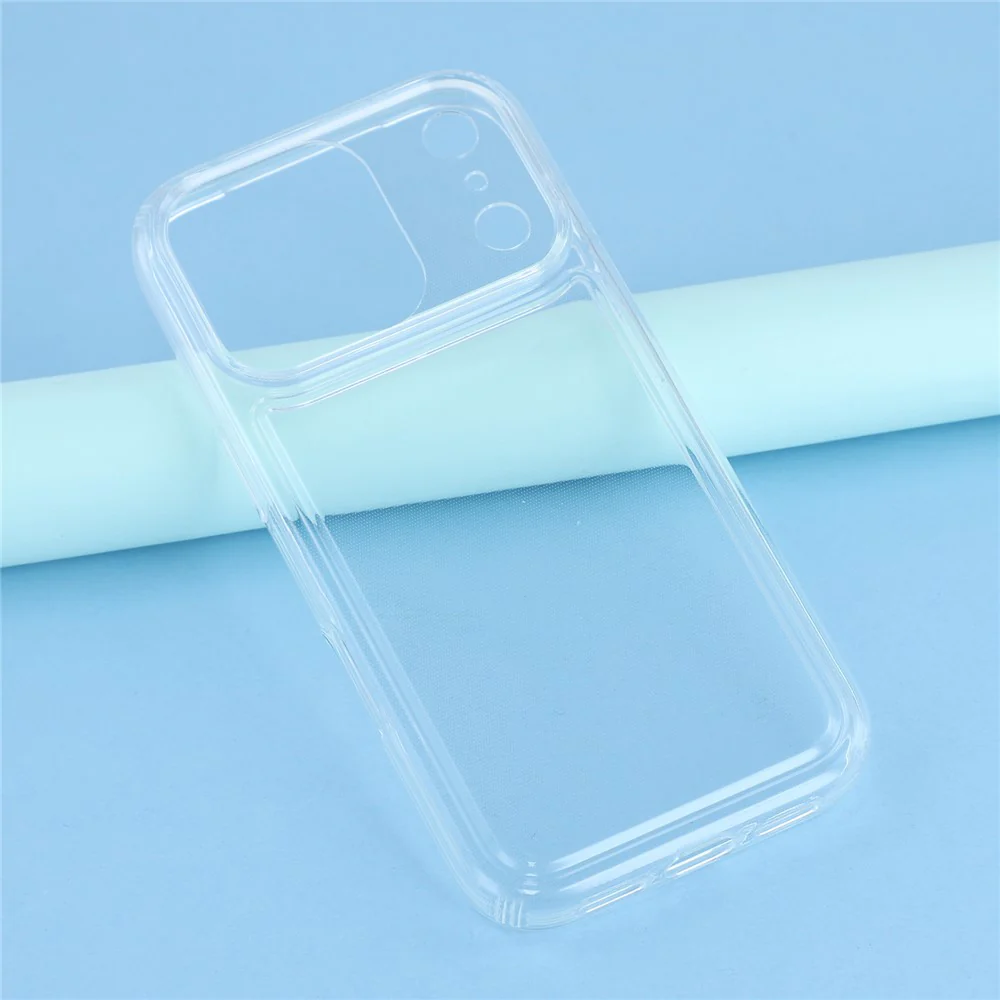 For iPhone 17 Pro Max Case HD Clear Soft TPU Phone Back Cover Airbag Protection - Image 3
