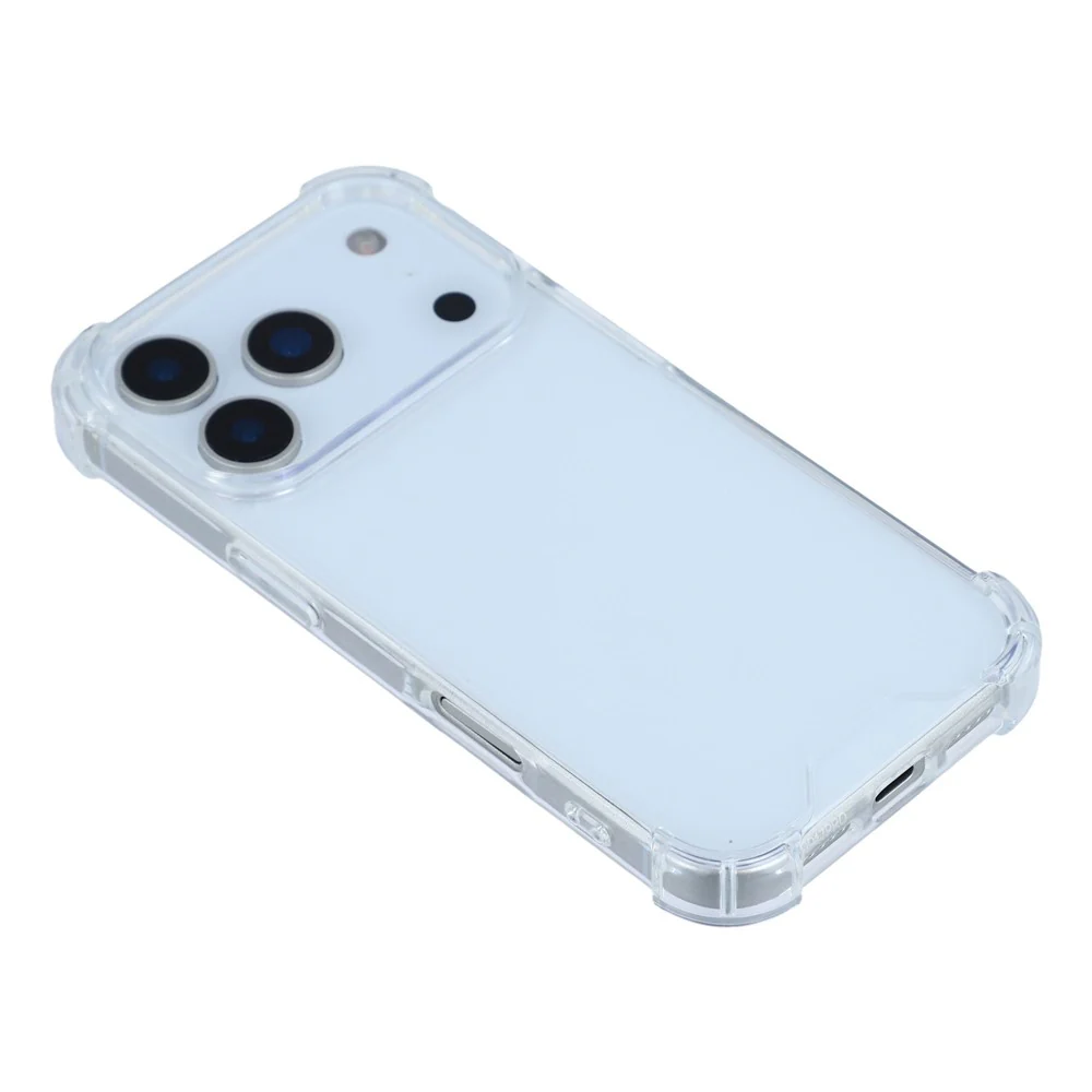 For iPhone 17 Pro Max Case Reinforced Corners TPU Frame + Acrylic Back Phone Cover - Image 4