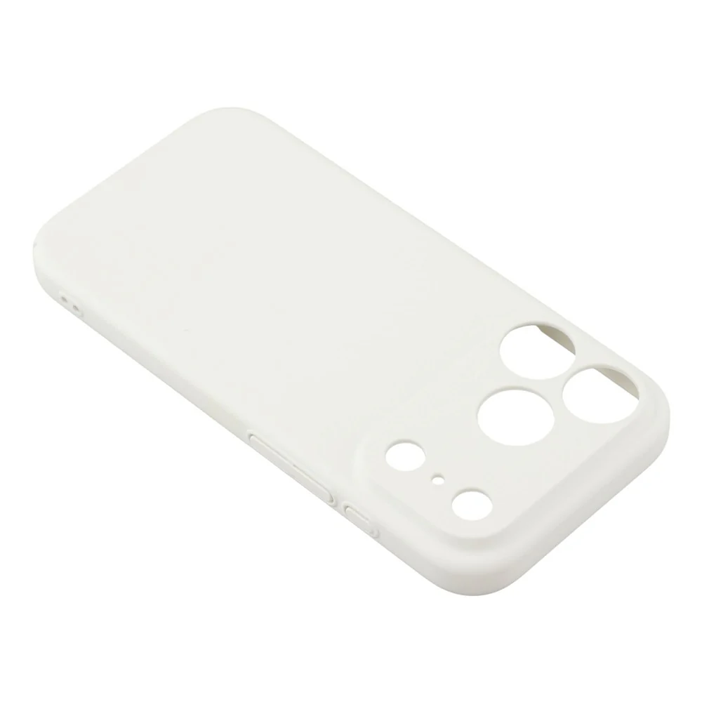 For iPhone 17 Pro Max Case Skin-Touch Rubberized Hard PC Phone Cover - White - Image 4