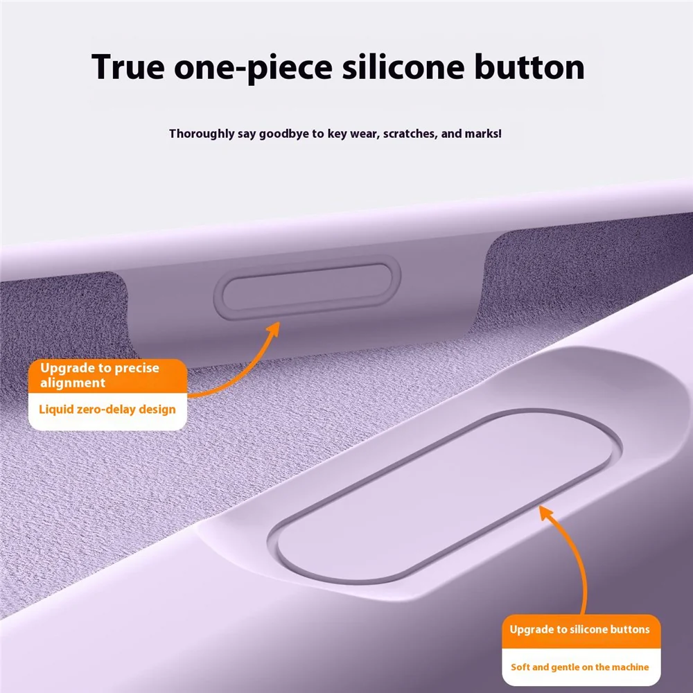 For iPhone 17 Pro Max Case Soft Microfiber Lining Liquid Silicone + PC Phone Cover - Black - Image 5