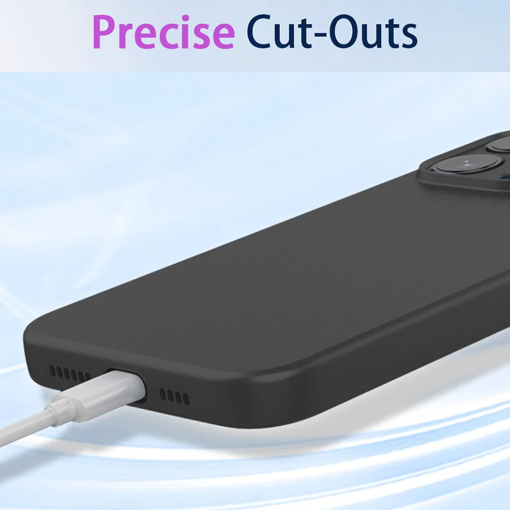 For iPhone 17 Pro Max Case Soft TPU Shockproof Protective Phone Cover - Purple - Image 4