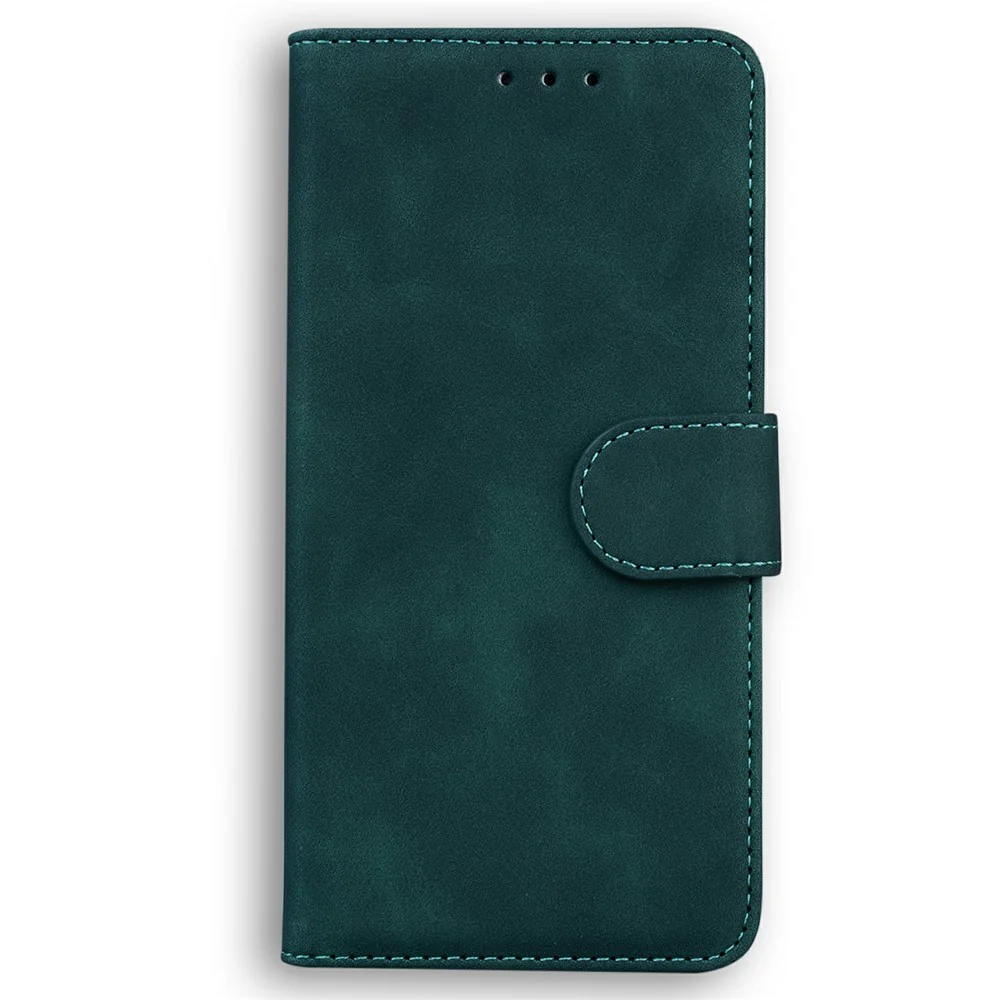 For iPhone 17 Pro Max Case Solid Color Leather Wallet Phone Cover - Green - Image 6