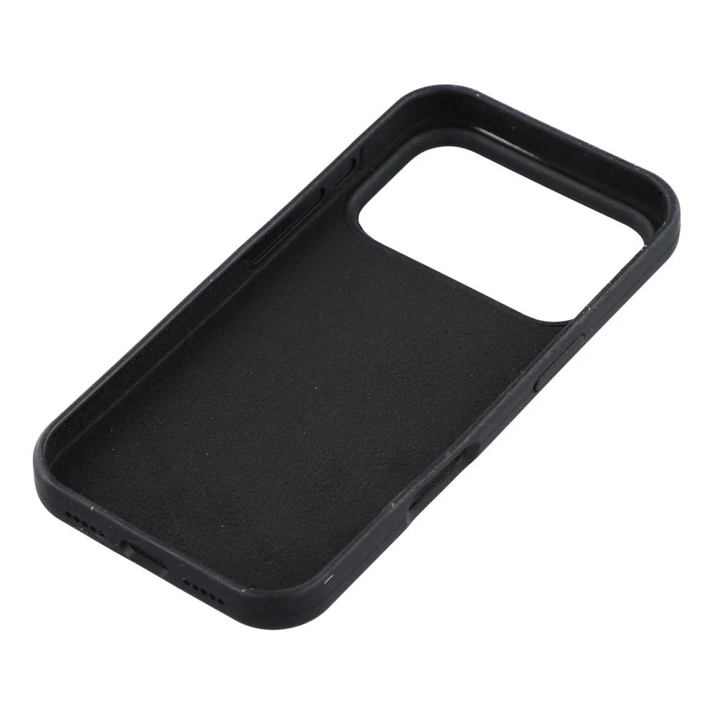 For iPhone 17 Pro Max Case Solid Silicone Shockproof Phone Back Cover - Black - Image 5