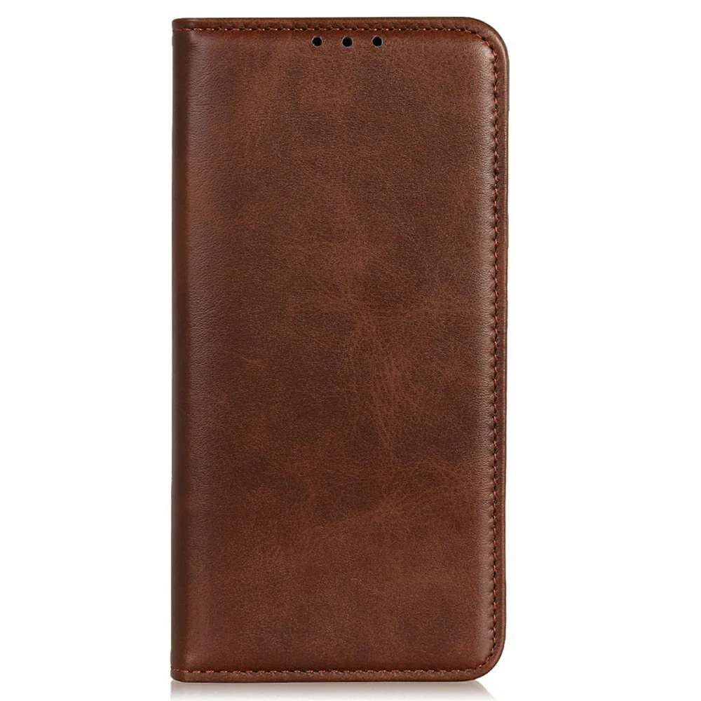 For iPhone 17 Pro Max Case Split Leather Flip Wallet Phone Cover - Coffee - Image 6