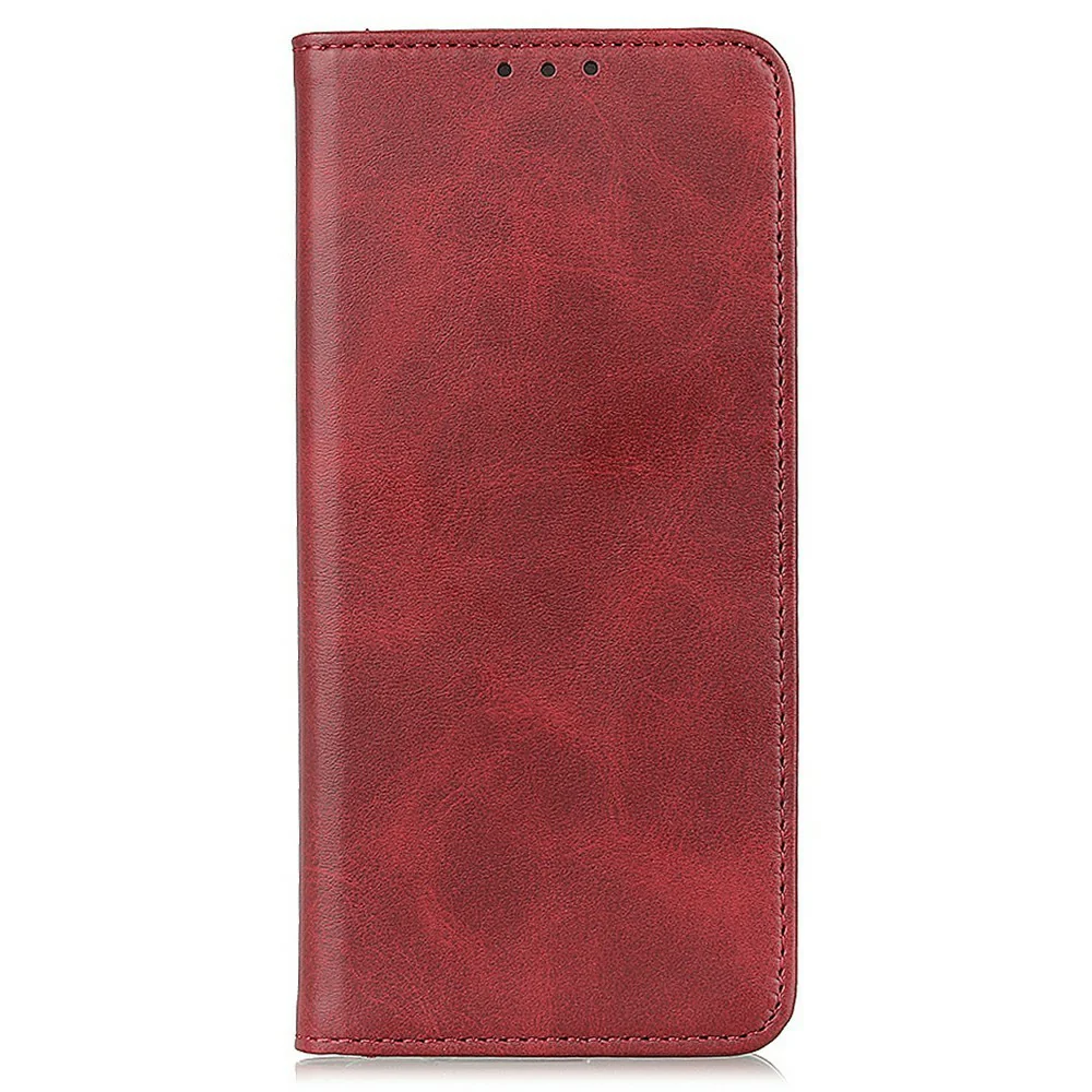 For iPhone 17 Pro Max Case Split Leather Flip Wallet Phone Cover - Red - Image 6