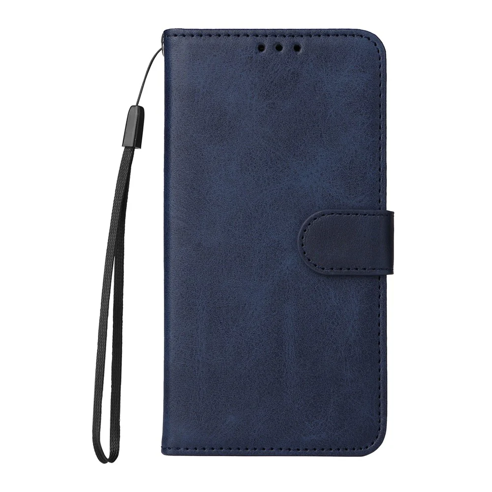 For iPhone 17 Pro Max Case Wallet PU Leather Folio Flip Phone Cover - Blue - Image 4
