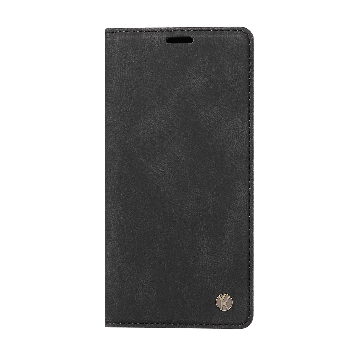 For iPhone 17 Pro Max Leather Cover YIKATU YK-004 Skin-Touch Wallet Phone Cases - Black - Image 5