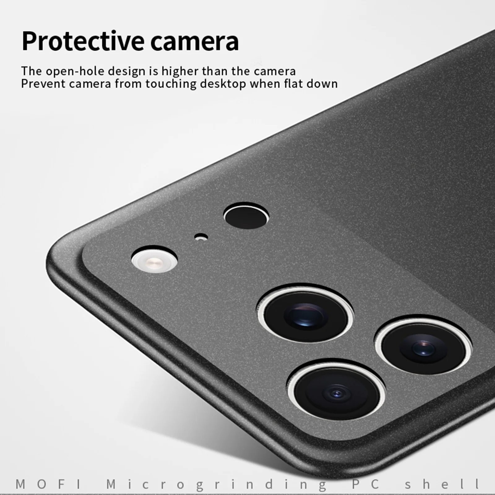 For iPhone 17 Pro Max PC Case MOFI Shield Matte Series Slim Fit Phone Cover - Blue - Image 2