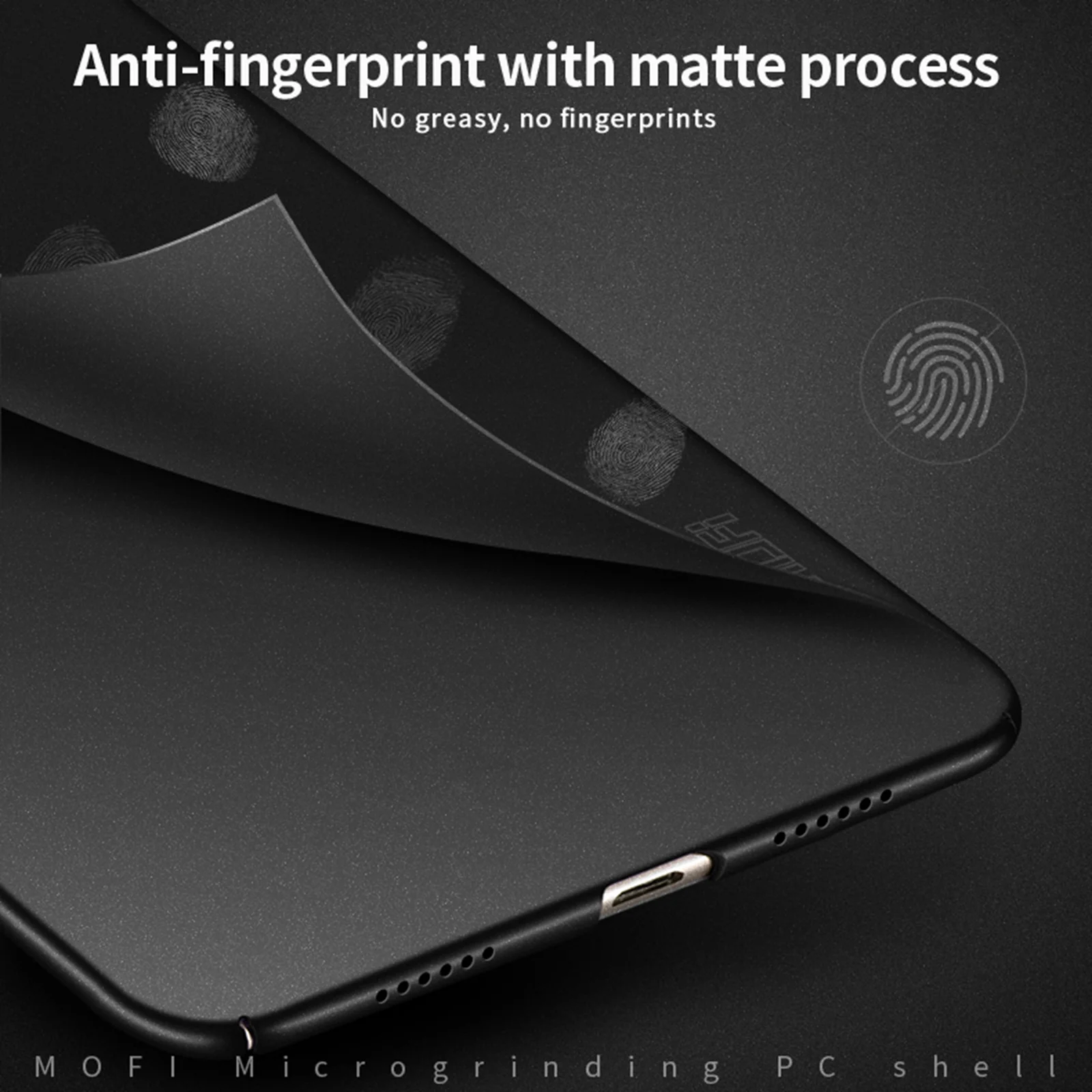 For iPhone 17 Pro Max PC Case MOFI Shield Matte Series Slim Fit Phone Cover - Green - Image 3